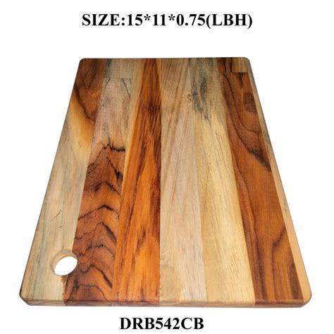 Kr Teak Wood Chopping Board Xl Furniture Home Living Kitchenware