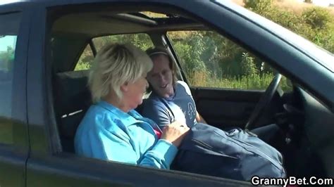 Old Granny Is Picked Up And Fucked In The Car Czech Porn By Granny Bet Xhamster