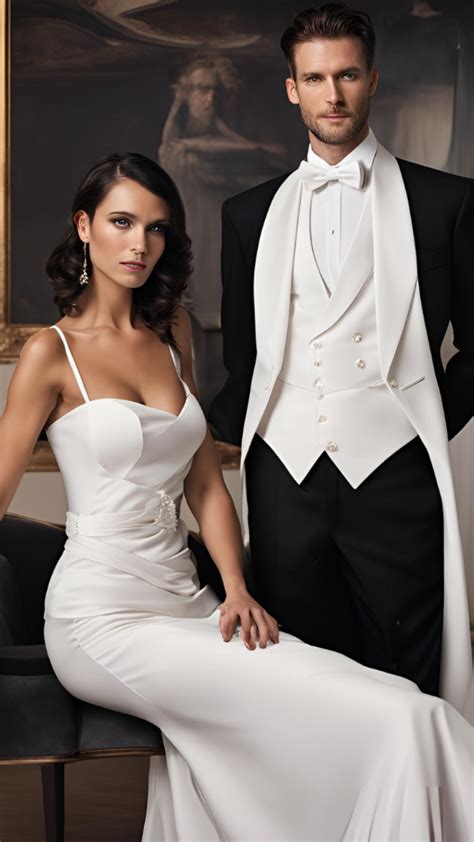 The Ultimate Guide to White Tie Attire | White tie wedding, White tie ...