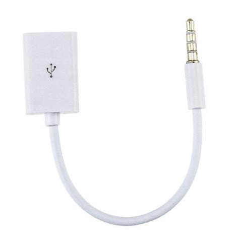 Adapter Kabel Mini Jack 3 5mm Aux Na Usb Otg Host 8858683727 Oficjalne Archiwum Allegro