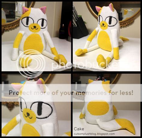 Custom Plush Cake The Cat Adventure Time