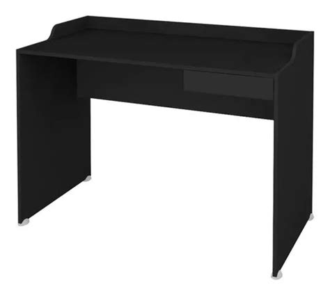 Mesa Para Escritório Escrivaninha Home Office Slim Preto Parcelamento