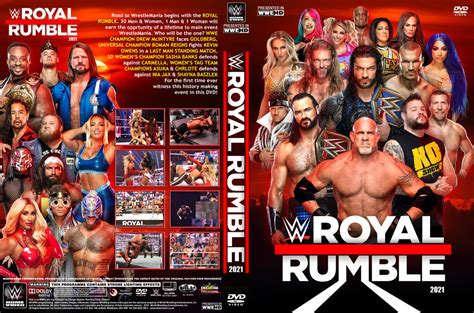 Wwe Royal Rumble 2021 Dvd Cover By Chirantha On Deviantart