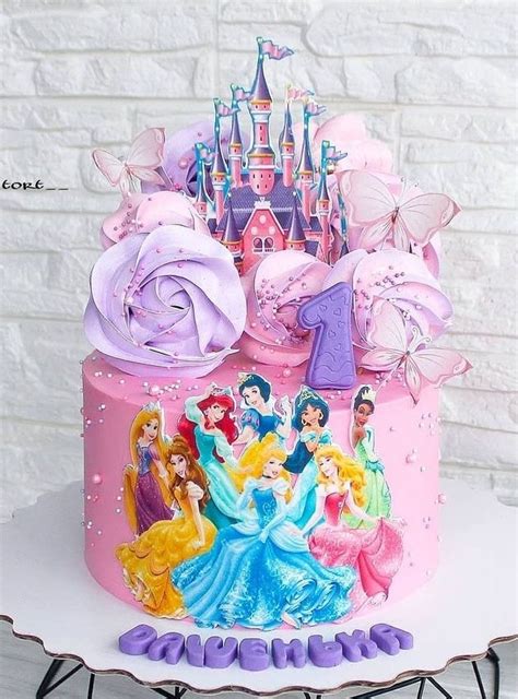 Princess Birthday Cake Disney Princess Theme