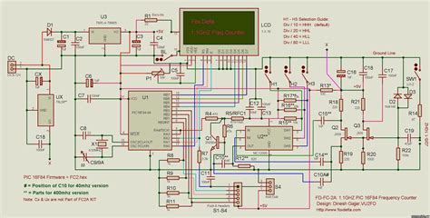 LCD 40 to 400MHZ Frequency Counters - Test and Measurement - Electronic Circuit - Каталог схем ...