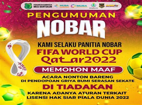 Elegan Cara Muba Menghormati Hak Siar Piala Dunia Qatar Katanda Id