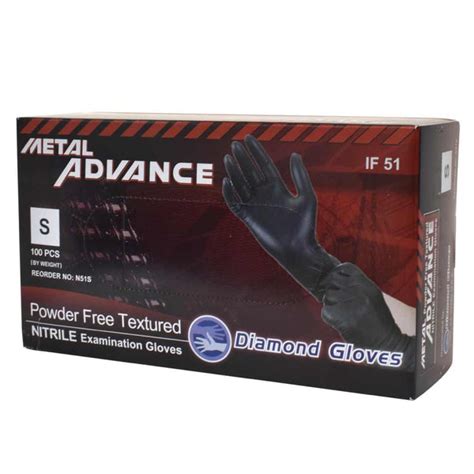 Metal Advance Powder Free Nitrile Glove Extra Large 100 Count Or