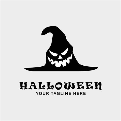 halloween logo line art design 25502396 Vector Art at Vecteezy