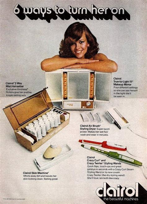 6 Ways To Turn Her On Clairol Hair Care Ad 1974 Vintageads