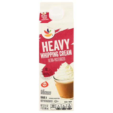 Save On Giant Heavy Whipping Cream Ultra Pasteurized Order Online Delivery Giant