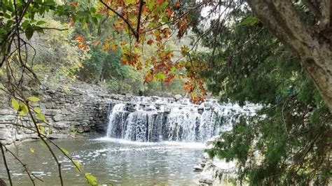 Plan A Visit To The Beautifully Blue Waterfall At Prairie Creek Park In