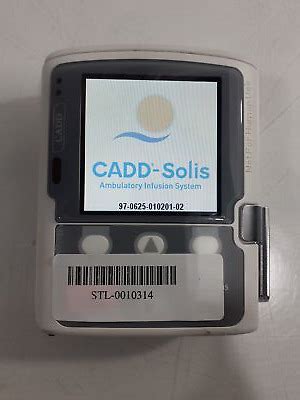 Smiths Medical Cadd Solis Vip Ambulatory Infusion Pump Ebay