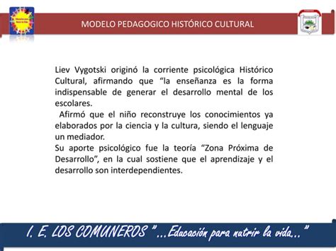 Modelo Pedag Gico Hist Rico Cultural Ppt