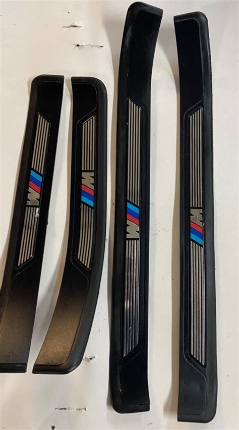 Bmw E39 5 Series Sedan Touring M5 M Sport Door Sill Tread Plates Set Ebay