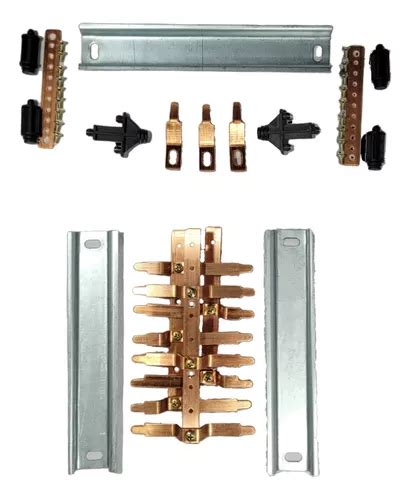 Kit Barramento Completo Trif Sico A P Circuitos Din Frete Gr Tis