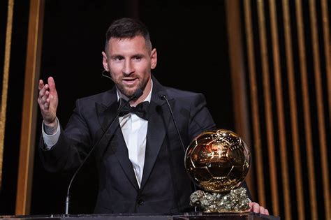 BREAKING : Lionel Messi wins Ballon d’or 2023 - Africa Top Sports