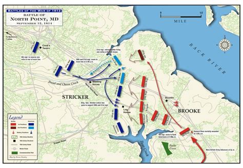 Map BattleOfNorthPoint 1812 NeighborSpace Of Baltimore County