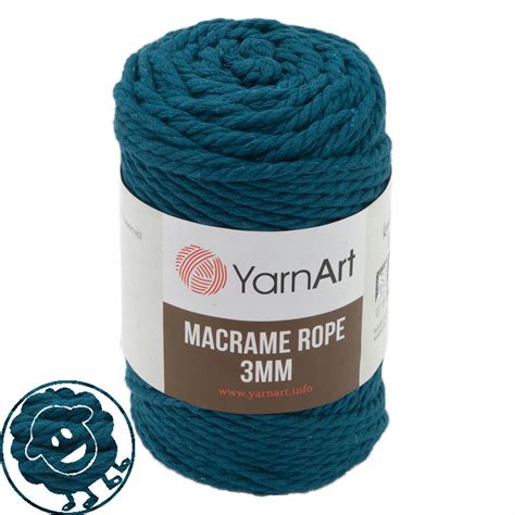 Sznurek Skr Cany Yarnart Macrame Rope Mm Allegro Pl