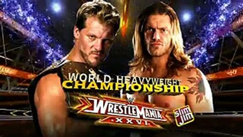 Wwe Wrestlemania 26 Matches