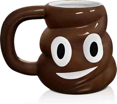 Kovot Poop Novelty Coffee Cup 20oz Brown Whimsical