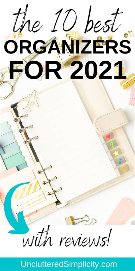 The best planners and organizers for 2023 with reviews – Artofit