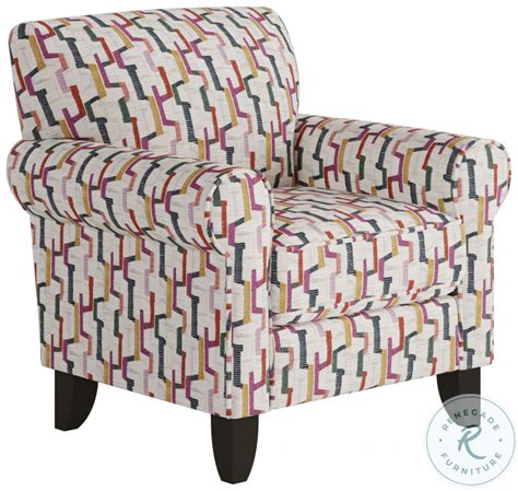 Fiddlesticks Multi Confetti Rolled Arm Accent Chair From Southern Home