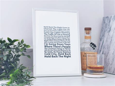 Richard Hawley Coles Corner Music Song Print Song Lyrics - Etsy UK