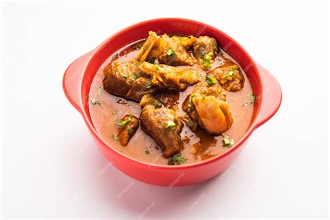 Premium Photo Indian Style Meat Dish Or Mutton Or Gosht Masala Or