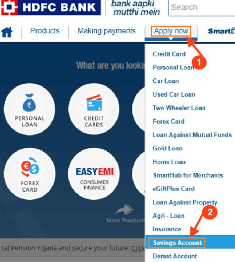 How To Open Hdfc Bank Account Online