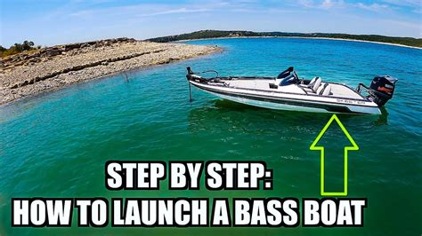 HOW TO LAUNCH AND LOAD A BASS BOAT BY YOURSELF STEP BY STEP TUTORIAL