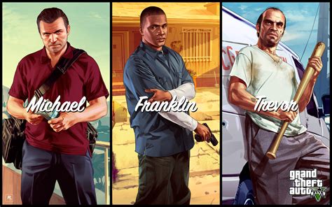 gta 5, characters, games - Coolwallpapers.me!