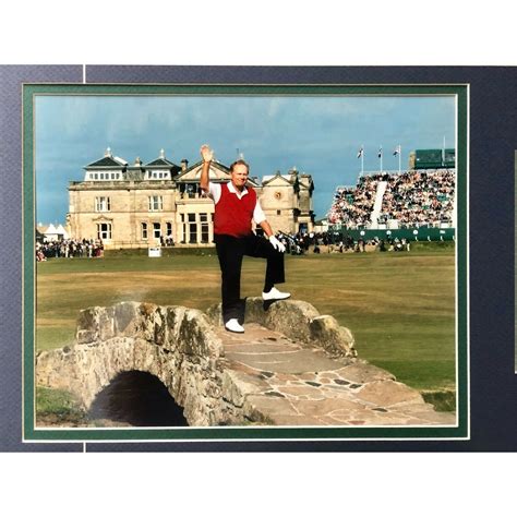 Framed 2005 St. Andrews Old Course Scorecard // Jack Nicklaus ...