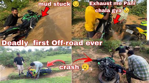 Off Road Ke Chakkar Me Bike Crash Ho Gayi Off Road Gone Wrong YouTube