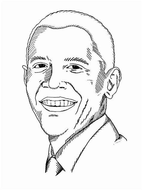 Free Printable Coloring Pages Of Barack Obama