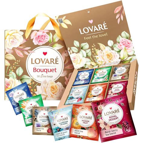 Amazon LOVARE Tea Bags Variety Pack Made In Ukraine Black And