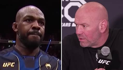 Dana Whites Disturbing Remarks About Jon Jones He Said Archysport