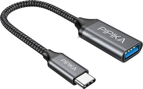 PIPIKA USB C към USB 3 0 адаптер USB C мъжко към USB A женско 5Gbps