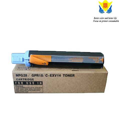 Jianyingchen Preto Compat Vel Cartucho De Toner Npg Gpr Exv Para