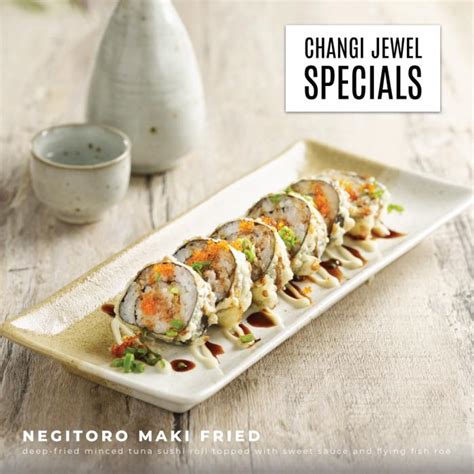 23 Aug 2023 Onward Sushi Tei Changi Jewel Specials SG