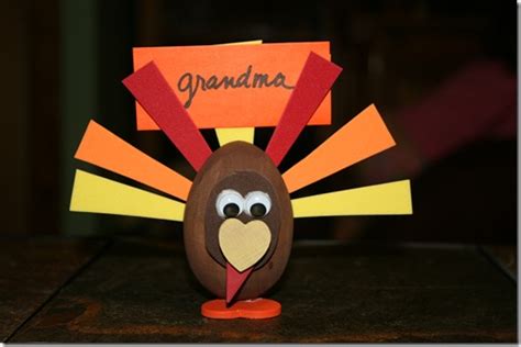 Houseful Of Handmade Turkey Place Card Holders