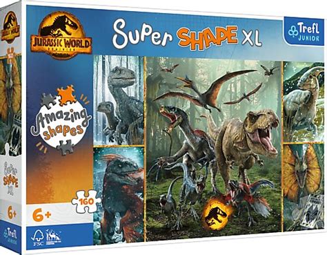 Trefl Puzzle Xl Super Shape Niezwyk E Dinozaury El Trefl