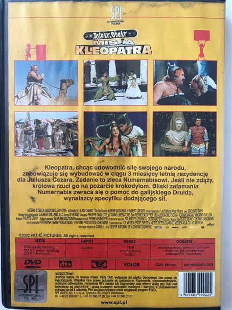 Film Asterix Obelix Misja Kleopatra Dvd Oficjalne