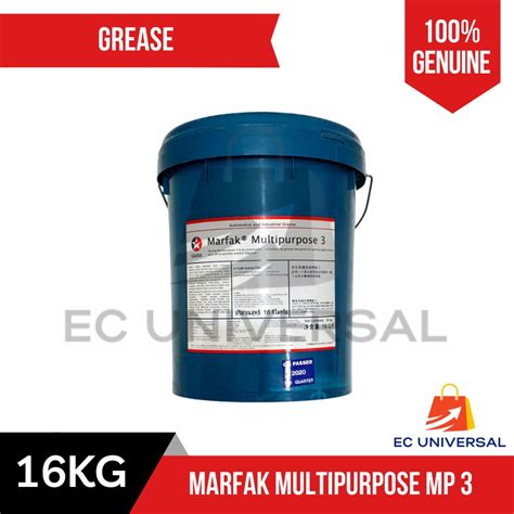 Caltex Marfak Grease Multipurpose Mp Nlgi Kg Kilograms Pail