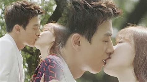 Park Shin Hye And Lee Min Ho Kiss