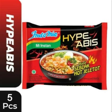 Jual Indomie Mi Kuah Rasa Seblak Hot Jeletot Isi Pcs Shopee Indonesia