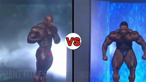 Final Body Posing Shawn Rhoden Vs Rolley Winkler At Mr Olympia Las