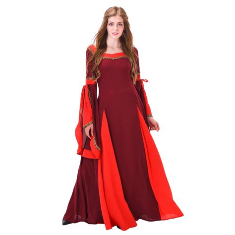 Medieval Dress Women Royal Medieval Renaissance Wedding Dress Ball Gown