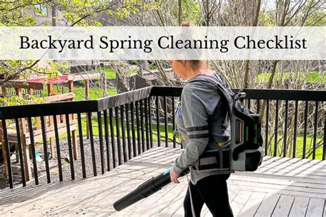 A Complete Backyard Spring Cleaning Checklist | Tips & Tasks - Design ...