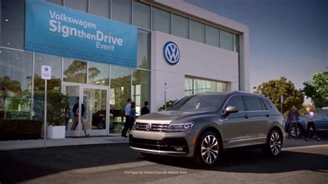 Volkswagen Sign Then Drive Event Tv Commercial Bigger Banner T