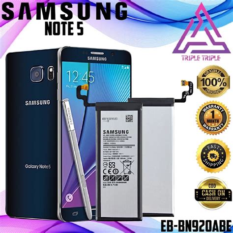 Samsung Galaxy Note 5 Battery Original Model Eb Bn920abe Capacity